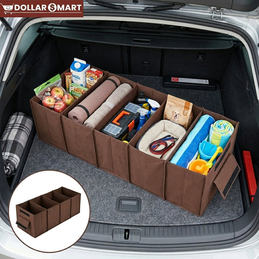 5-Partition Cloth Organizer for Home, Office Storage