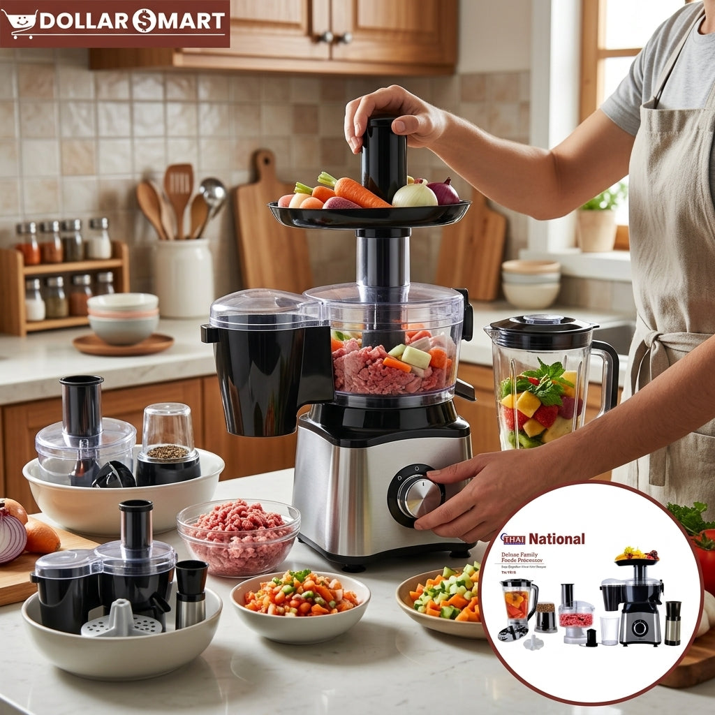 National Dulxe Family Food Processor