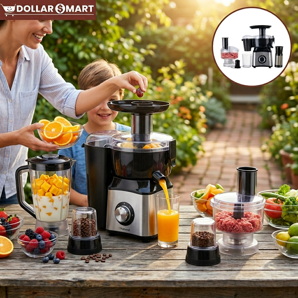 National Dulxe Family Food Processor