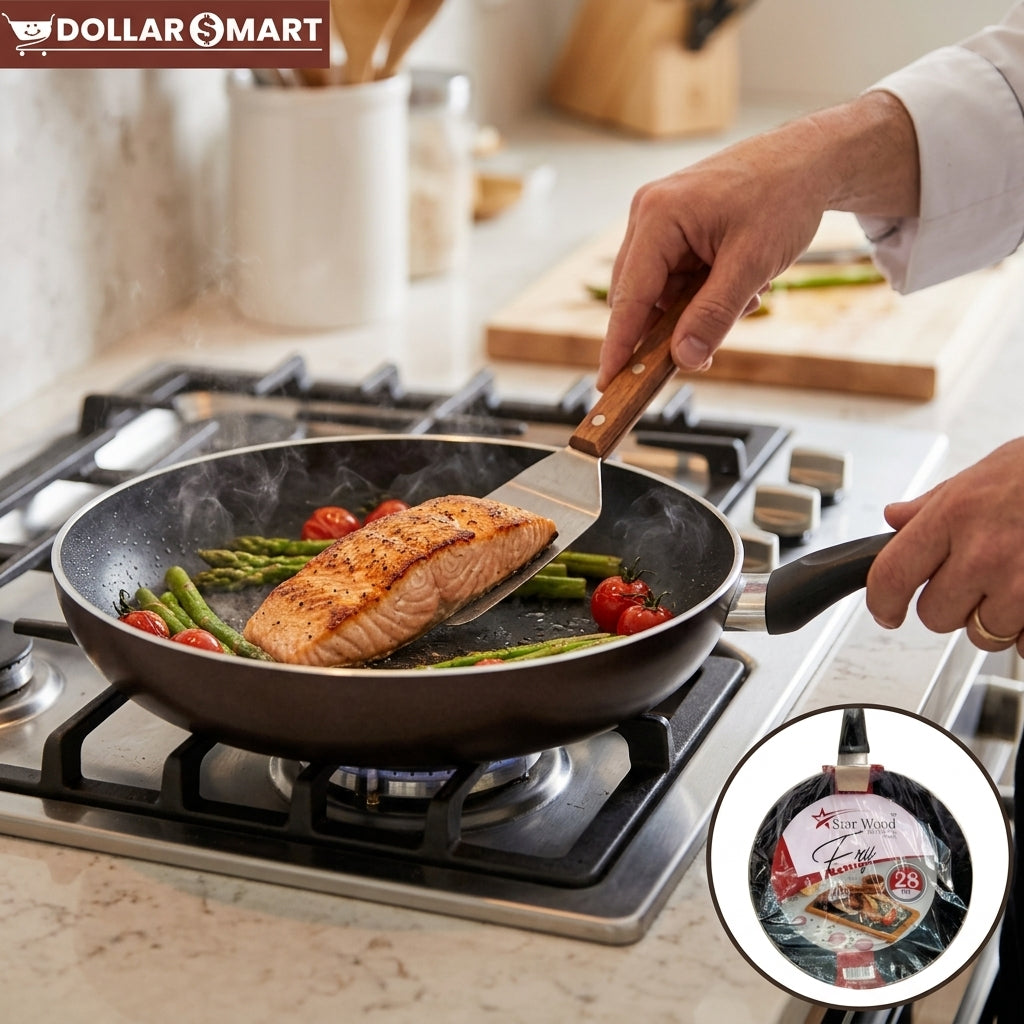 Star wood Frying Pan 28cm