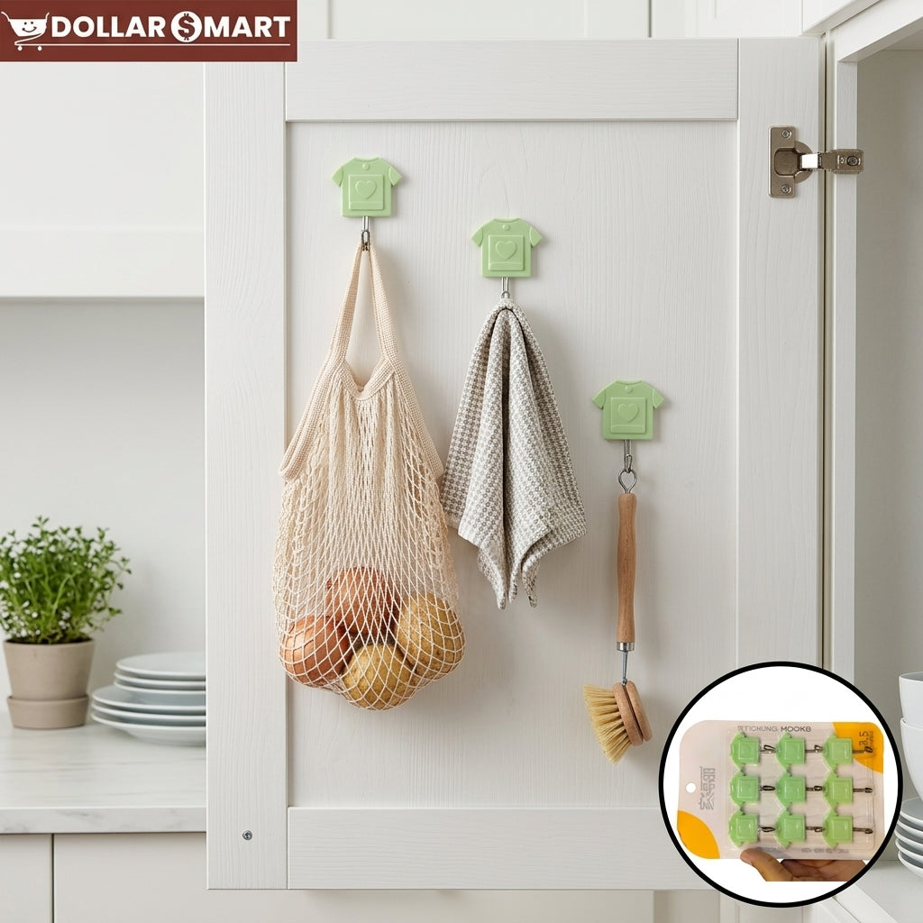 Sticky Hooks 9 pcs