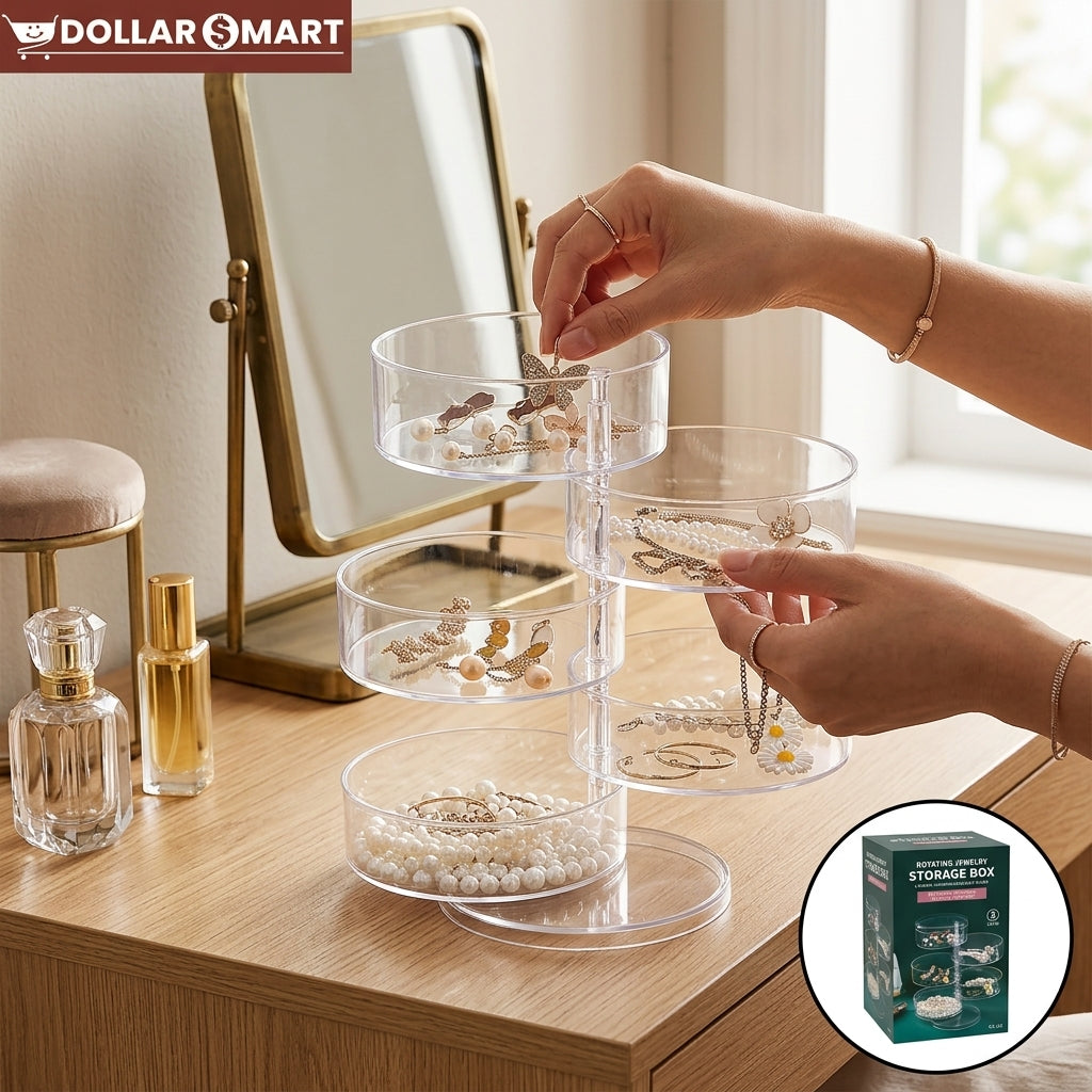 Rotating Jewelry Organizer 5 layer