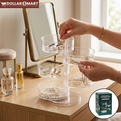 Rotating Jewelry Organizer 5 layer