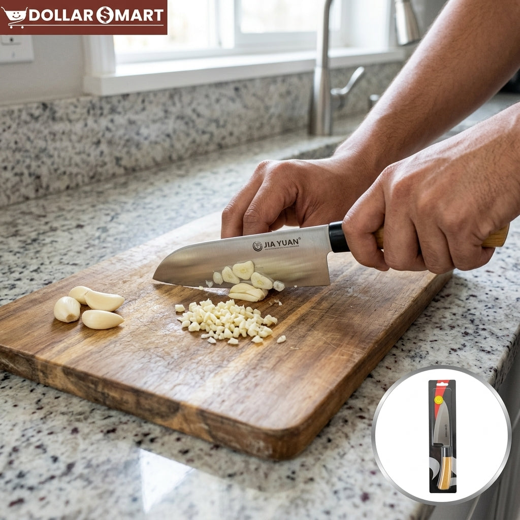 Chef Knife Wooden Handle