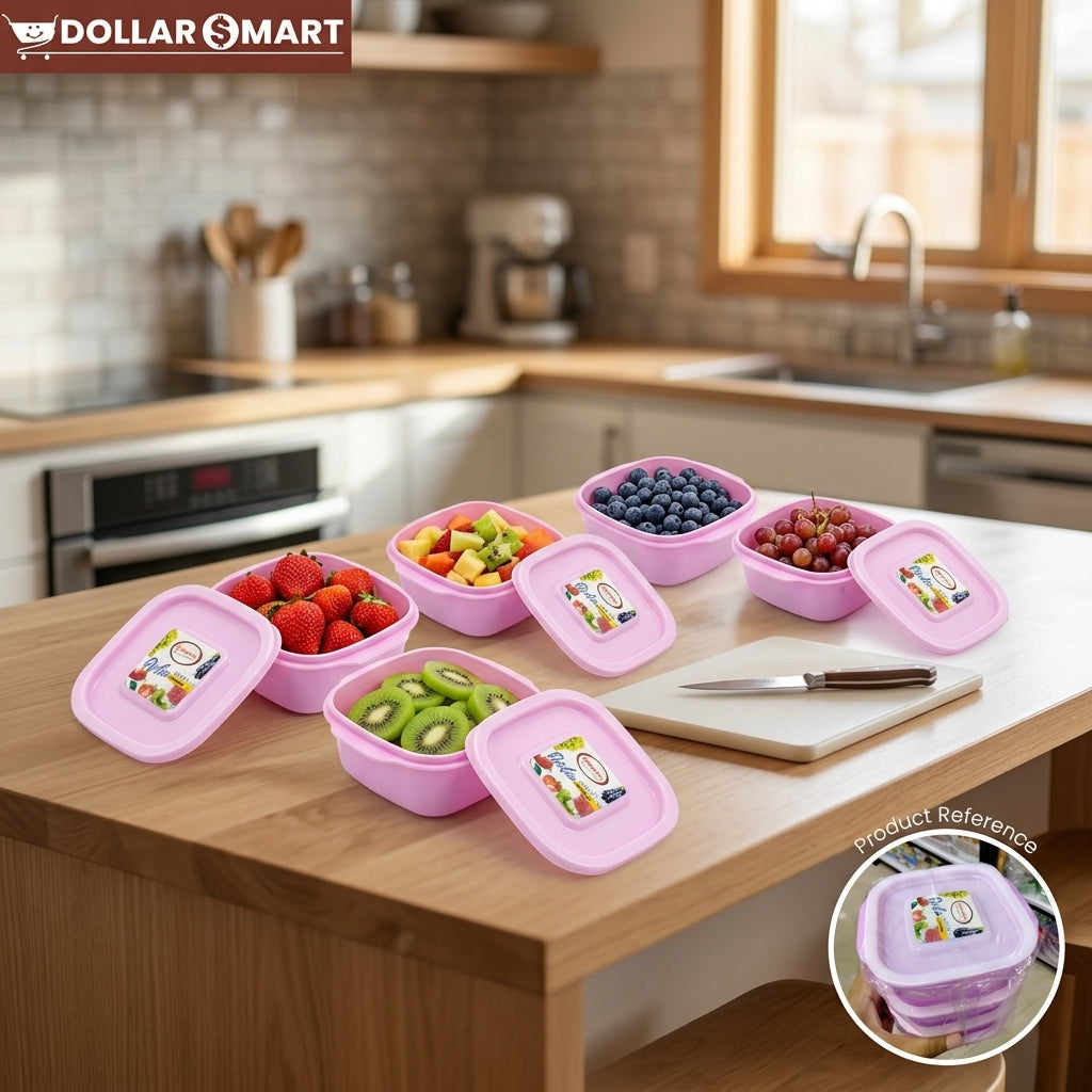 Airtight Food Box Small 4 PCS