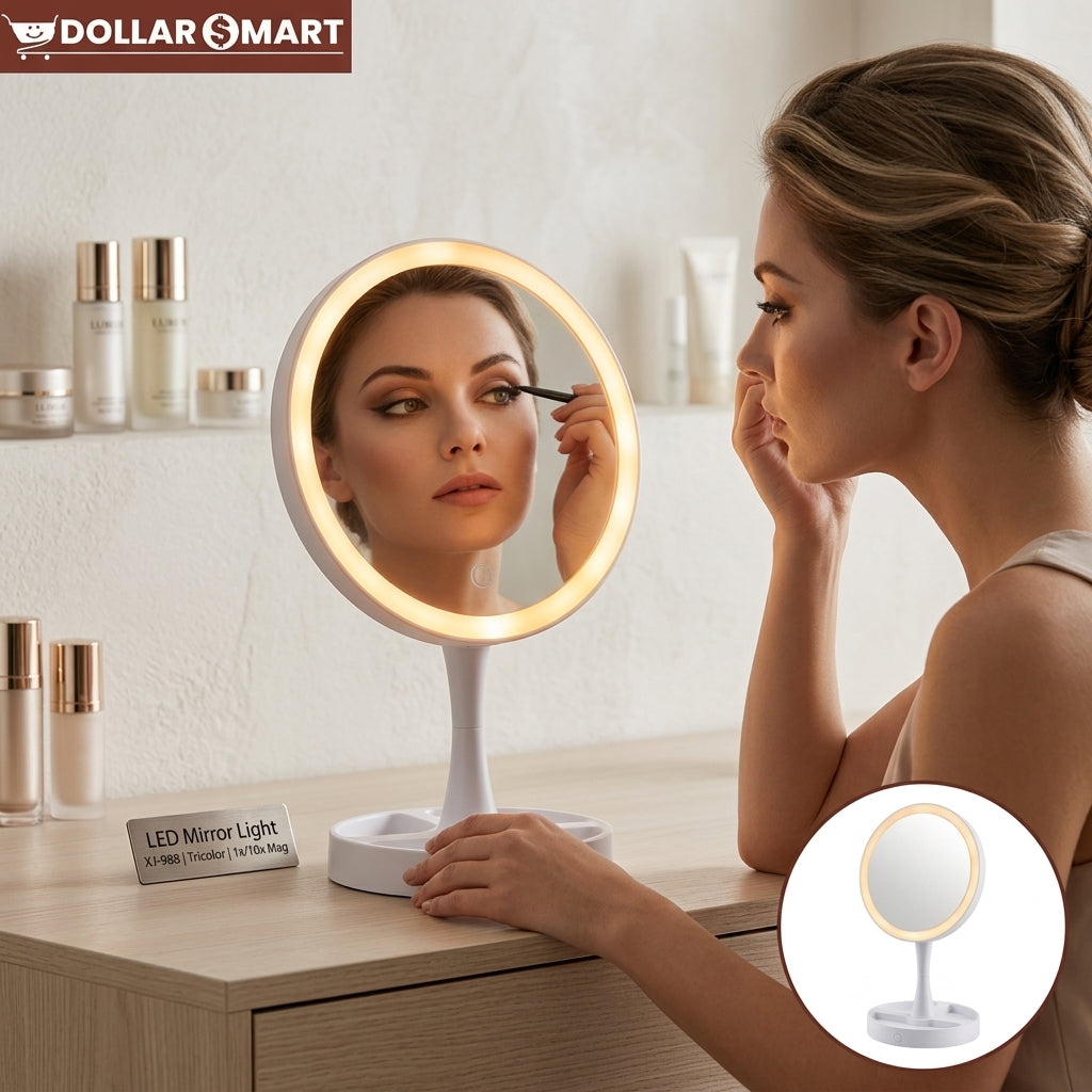 Led Foldable Mirror Light