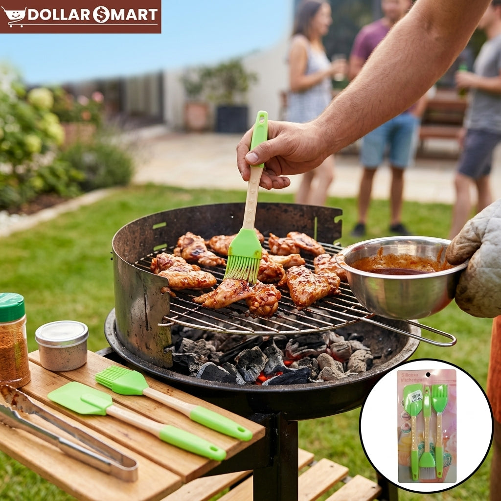 3 in 1 Spatula and Brushs
