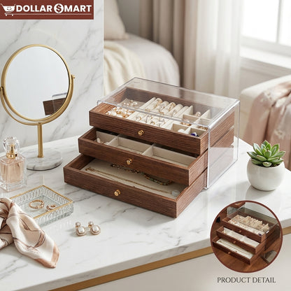 Wooden Jewelry Orgainzer