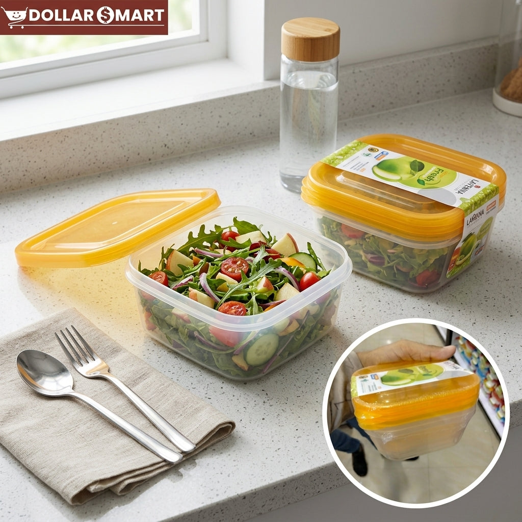 Airtight Food Box Small 3 PCS