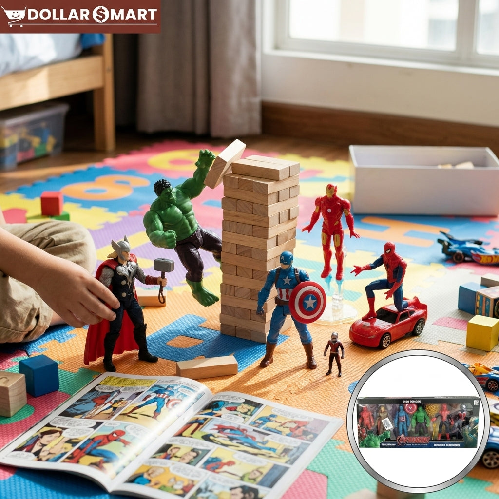 Avengers Toys 6 Pcs
