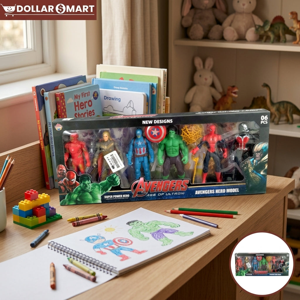 Avengers Toys 6 Pcs