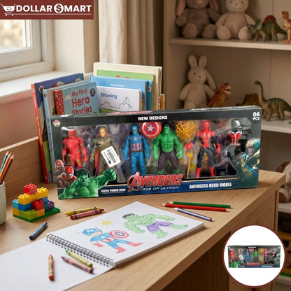 Avengers Toys 6 Pcs