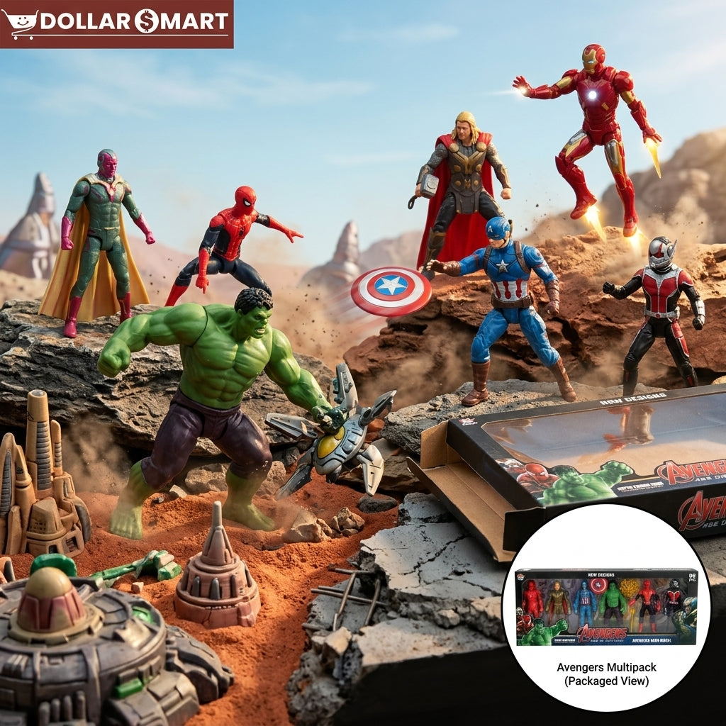 Avengers Toys 6 Pcs