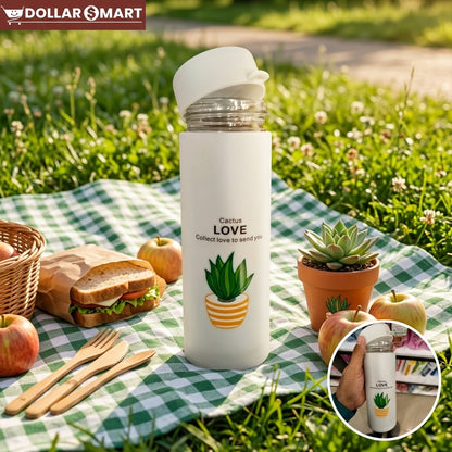 Glass Water Bottle