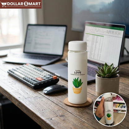 Glass Water Bottle