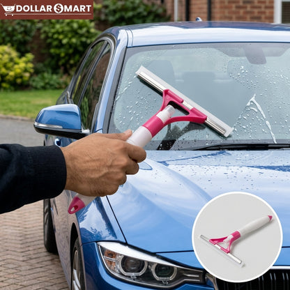Wiper with sprayer