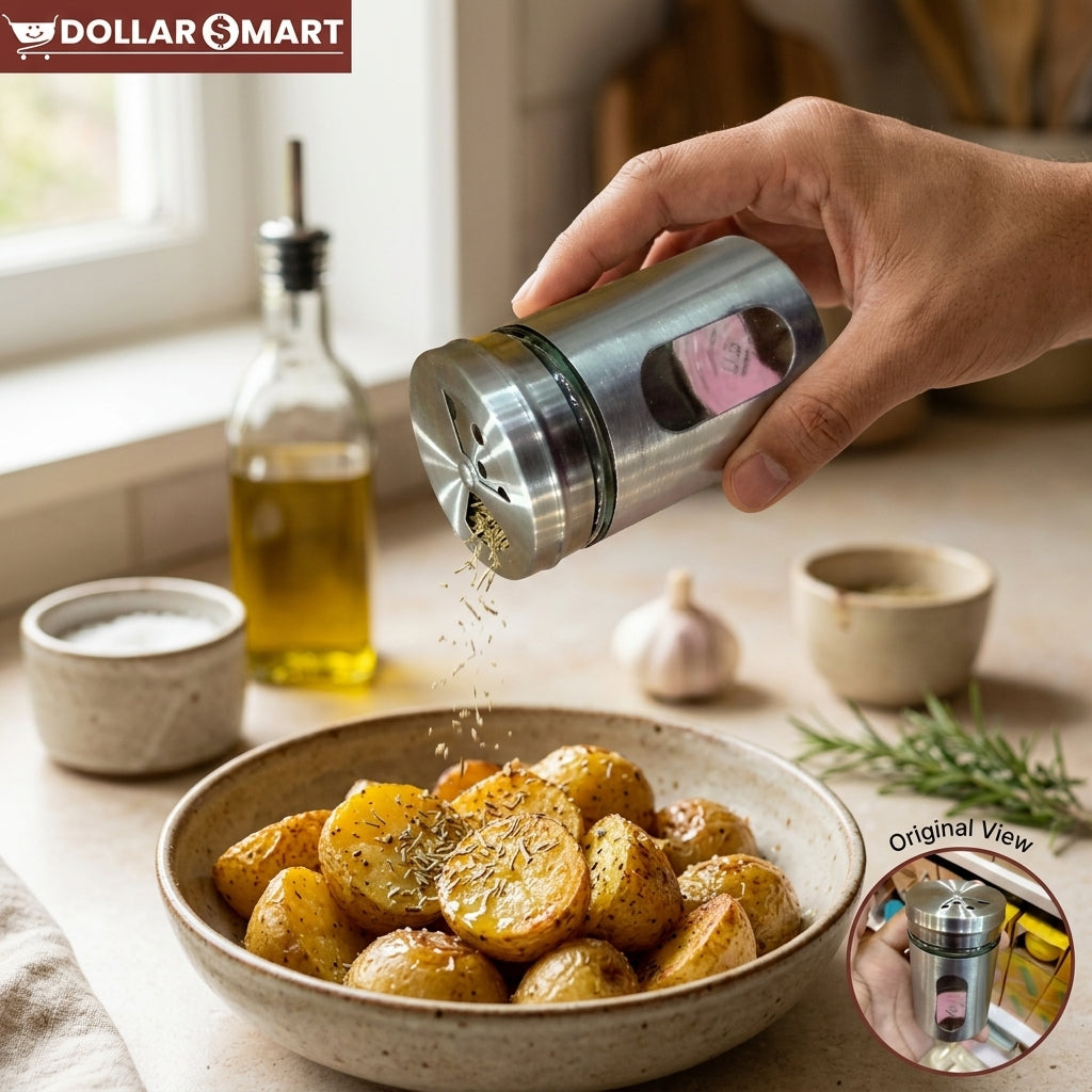 Steel Salt And Pepper Shaker