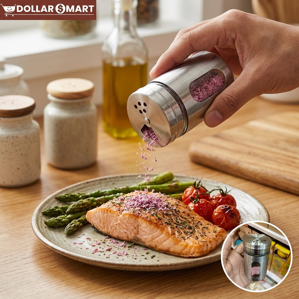 Steel Salt And Pepper Shaker