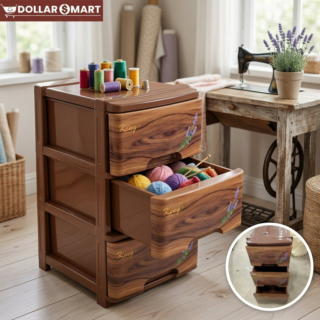 Organizing Storage Drawer 3 Layer
