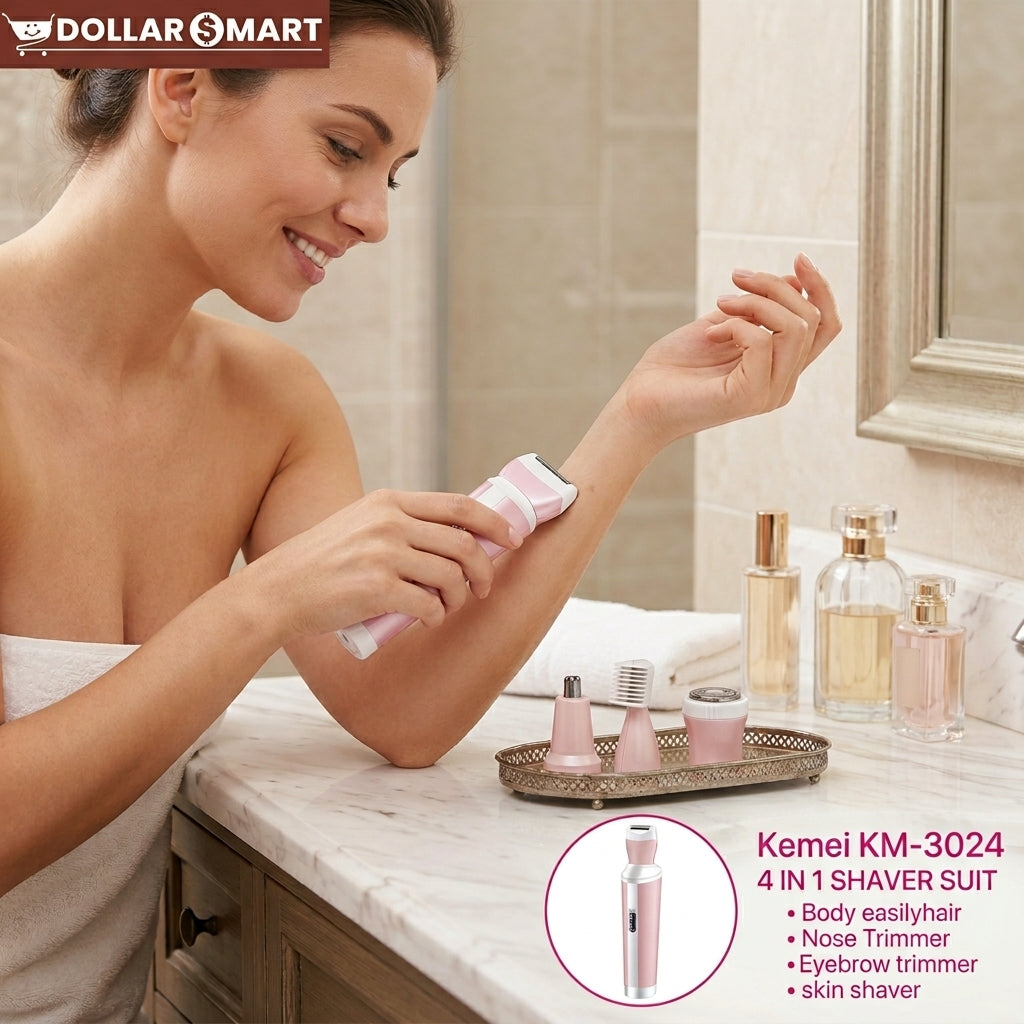 Kemei 4 in 1 Shaver Female