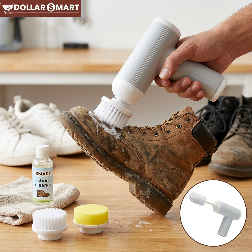 Shoe Brush Cleaner 3 in 1