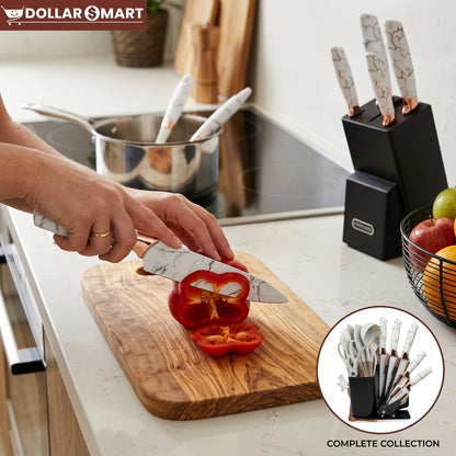 Acrylic Spoon And Knife Set of 19pcs