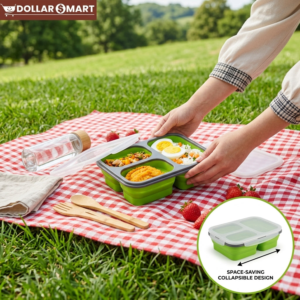 Silicone Folding Lunch Box