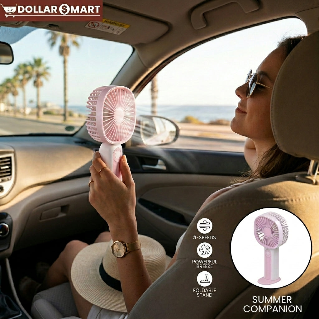 Mini Hand Held Fan rechargable