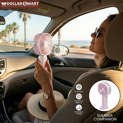 Mini Hand Held Fan rechargable
