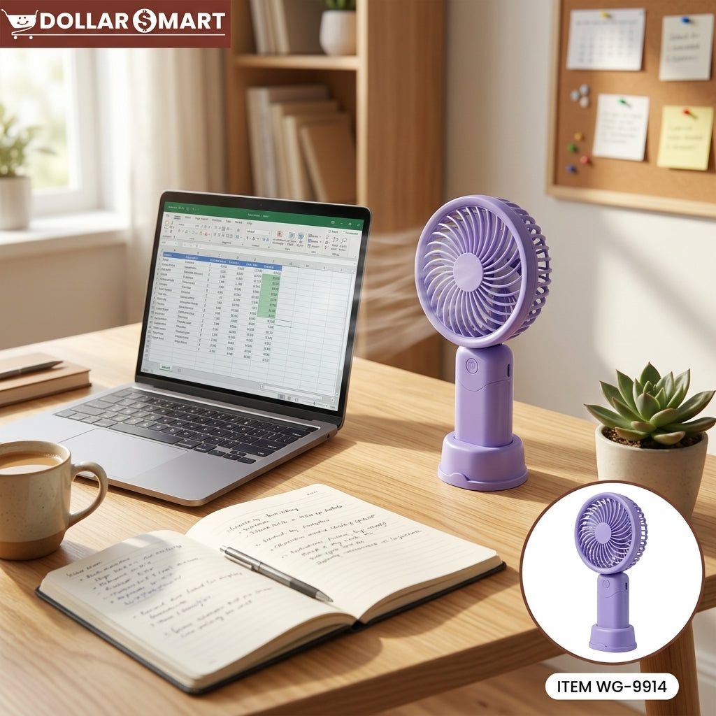 Wego Mini Rechargeable Fan