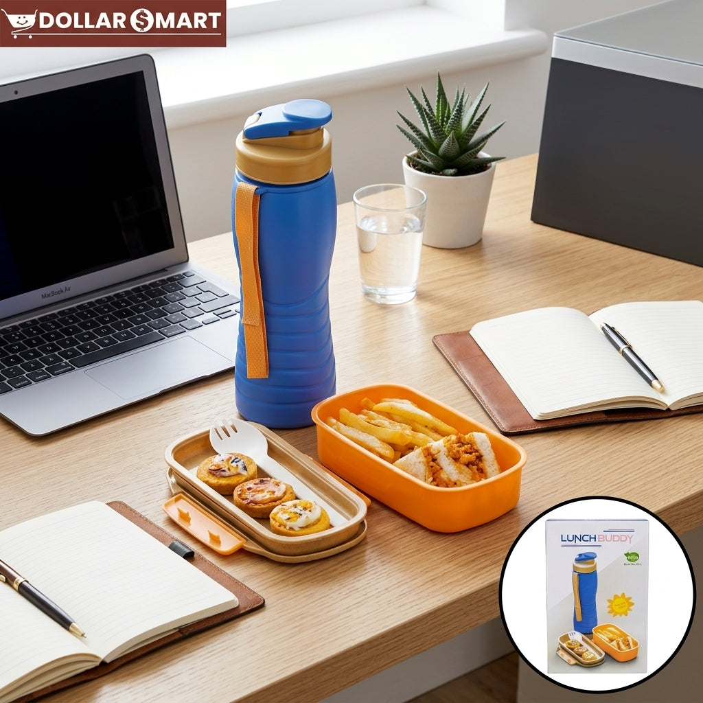Lunch Box and Bottle