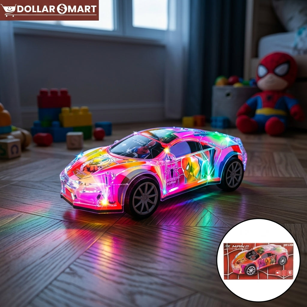 Kids Spider Man Toy Car