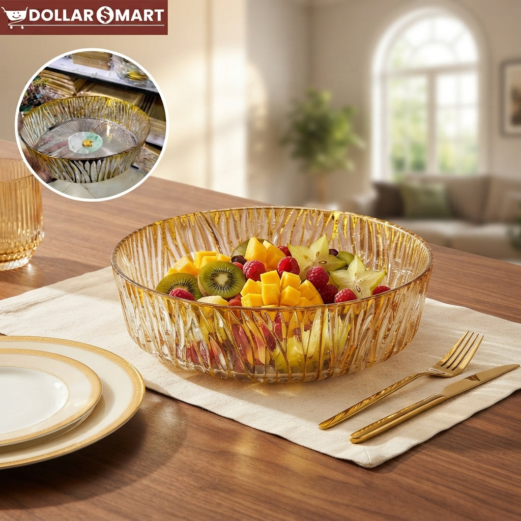 Acrylic Round Tray Deep