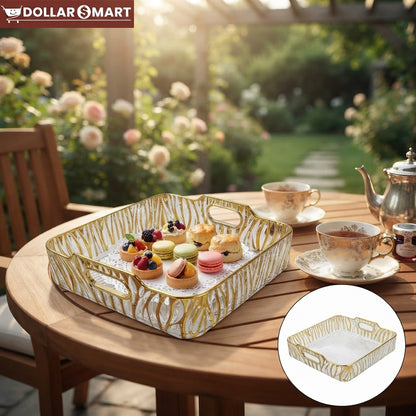 Acrylic Rectangular Tray Deep