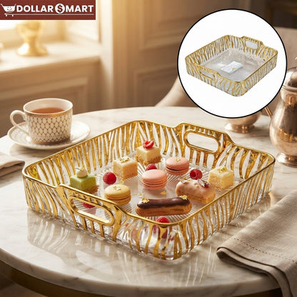 Acrylic Rectangular Tray Deep