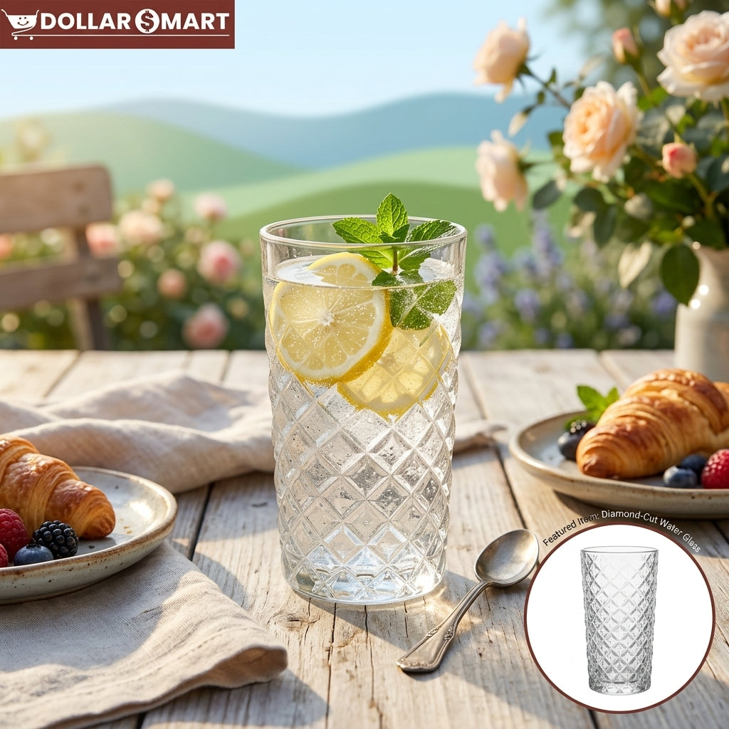 Delisoga Water Glass - Dollar$ Mart