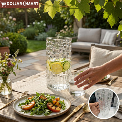 Deli Water Glass - Dollar$ Mart