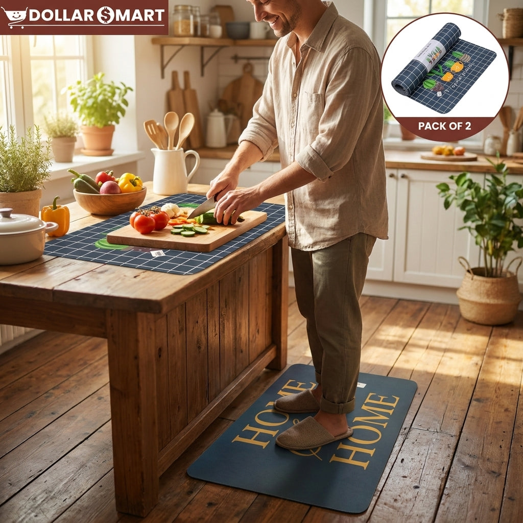 Pack of 2 Anti-Slip Mats With Free Delivery All Over Pakistan
