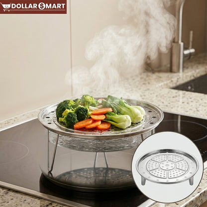 SS Steamer Plate 26cm