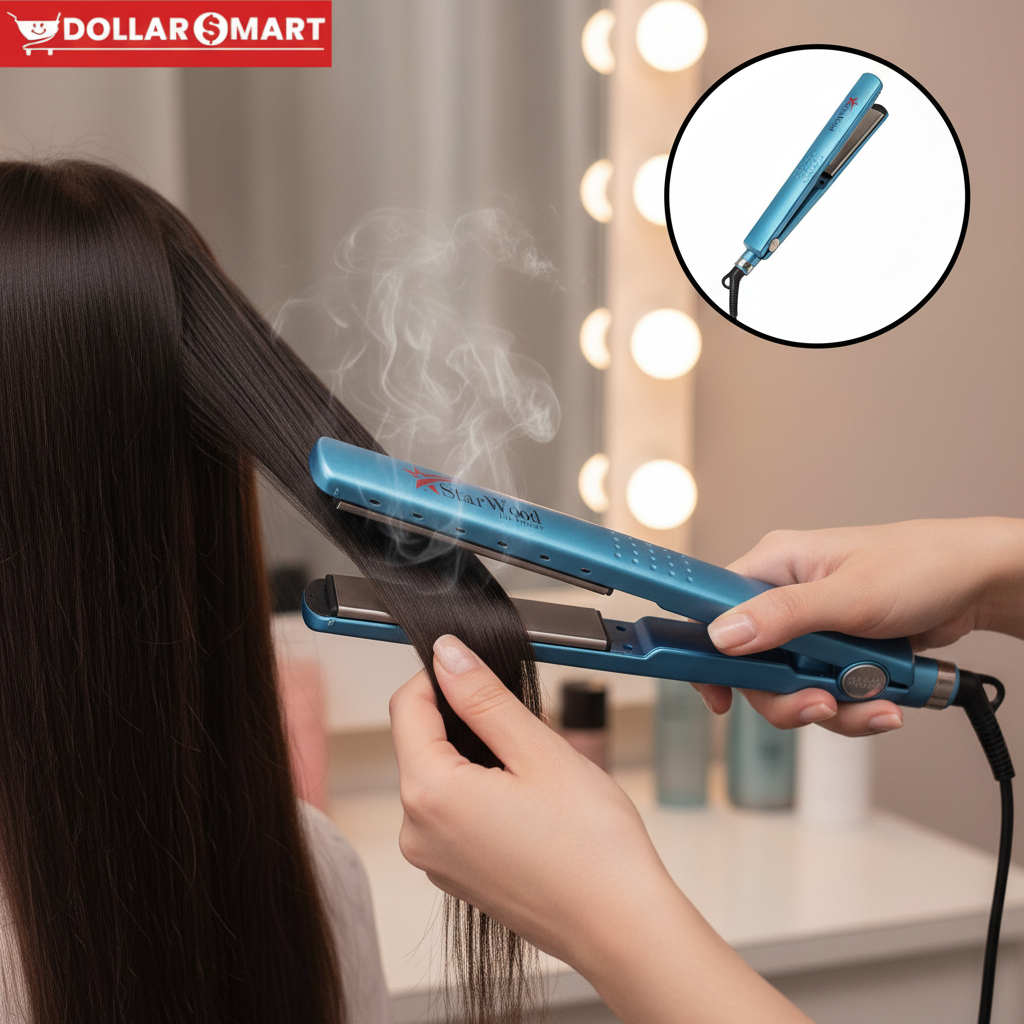 Star Wood Hair Straightener