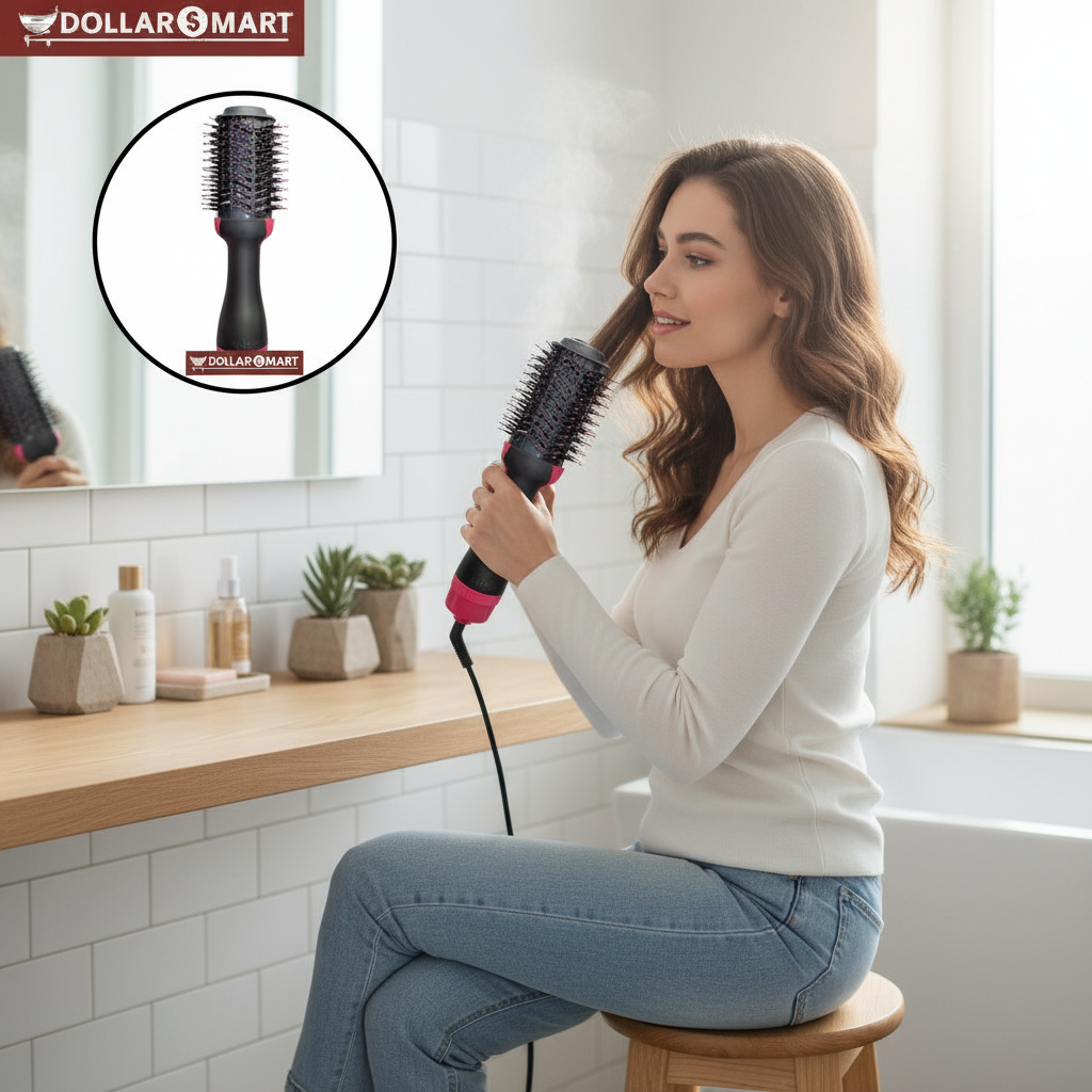 One Step Hair Dryer and Styler