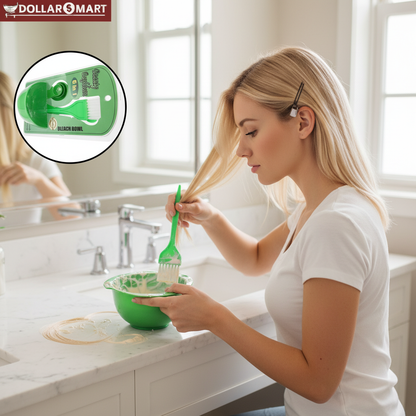 6 in 1 Bleach Bowl Set for household cleaning, close-up view