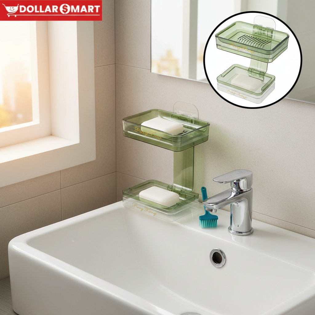 Soap holder 2 leayer