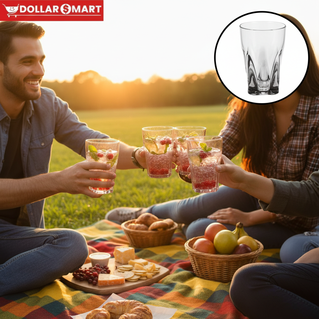Party Crystal Glass 3 Pcs