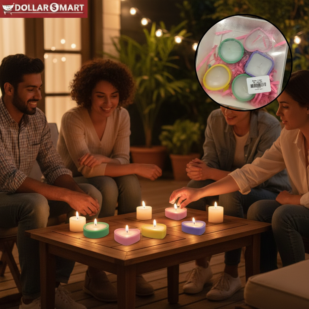 Colorful Candle 5 Pcs