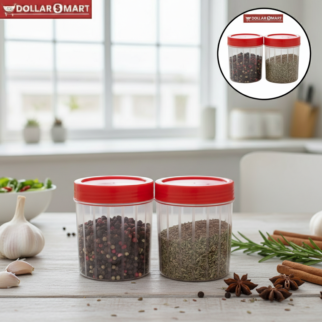 Fancy Spice jar small 4 pcs