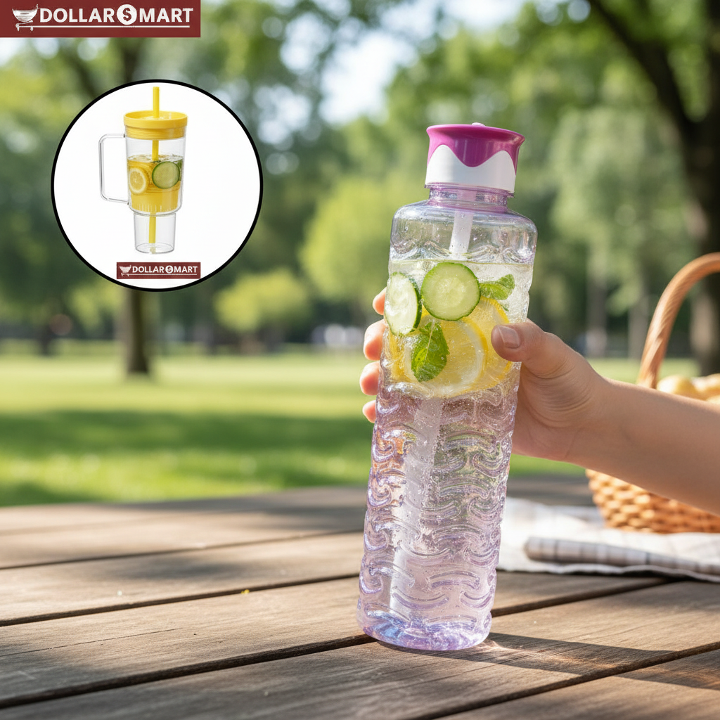 Water Bottle 3 Pcs 1200ml