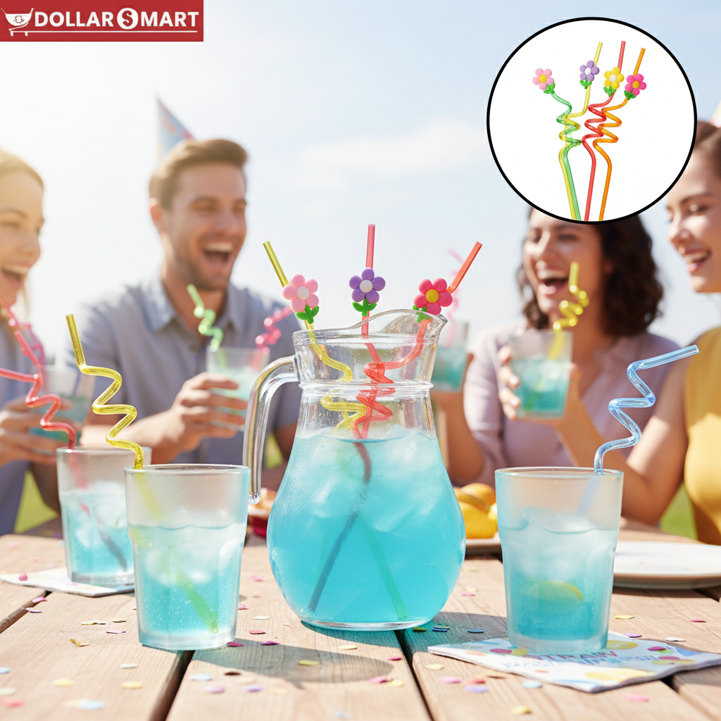 Fancy 4pcs Straw