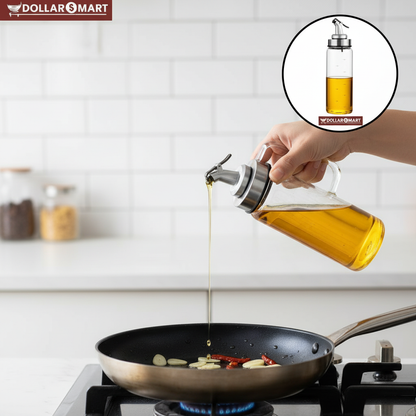 Auto Opening and Closing Oil bottle