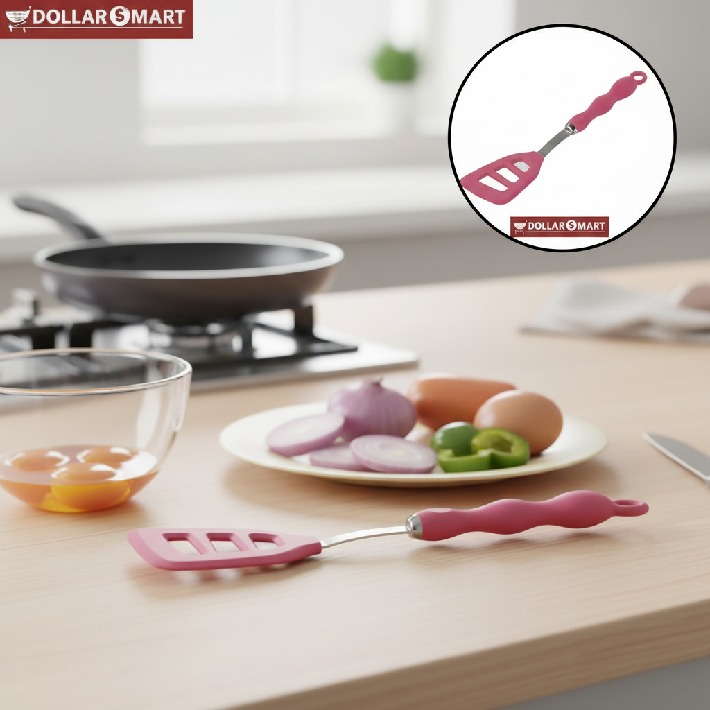 Silicon Steel Spatula Large